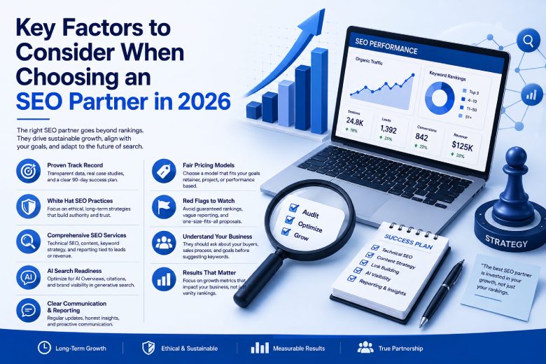 Key Factors to Consider When Choosing an SEO Partner in 2026