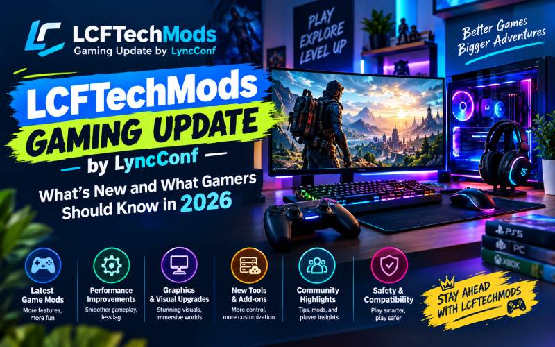 LCFTechMods Gaming Update by LyncConf: What’s New and What Gamers Should Know in 2026