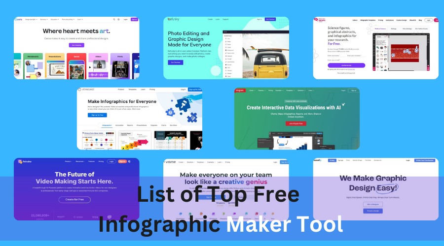 List of Top Free Infographic Maker Tool to Create Best Infographic