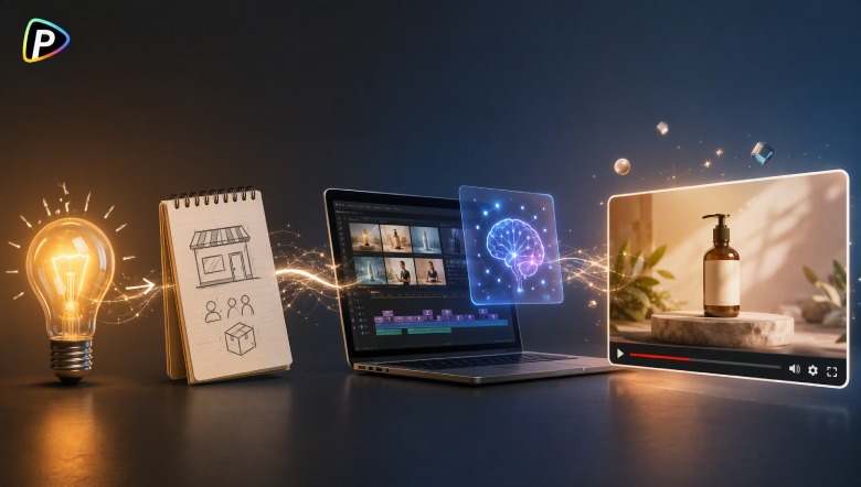 How to Turn a Simple Business Idea into a Promotional Video with Text to Video AI