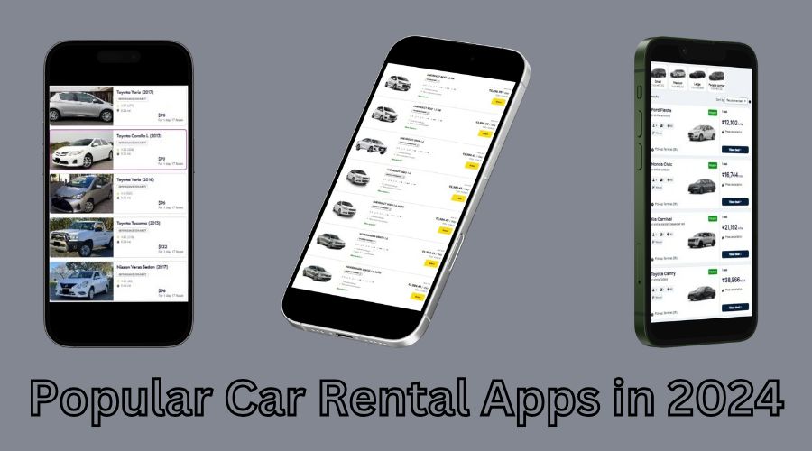 Popular Car Rental Apps in 2024