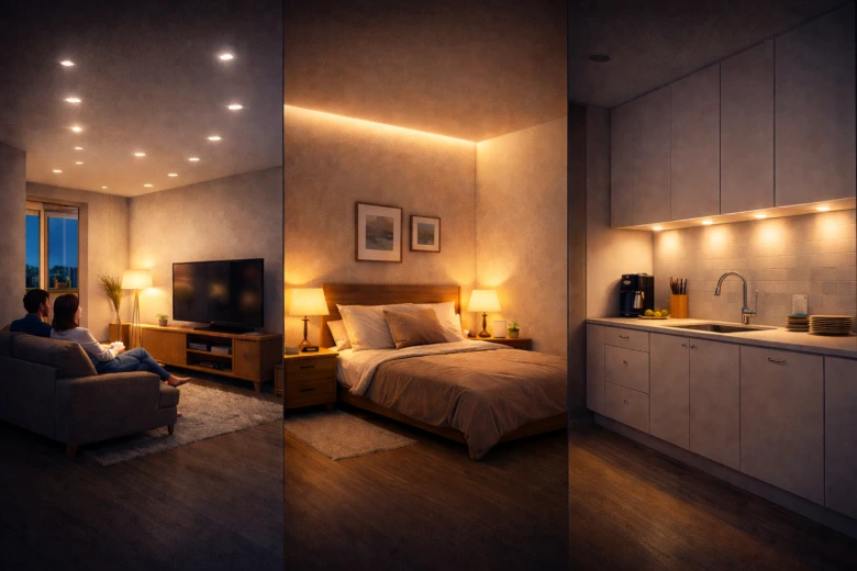 Subtle Built-In Lighting